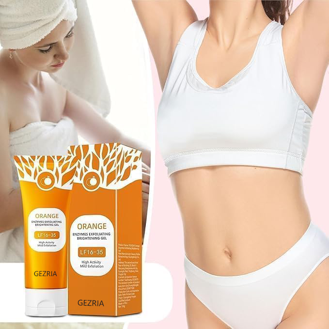 Buy 1 Get 1 FREE Today 🎁! Say Goodbye to Dull, Rough Skin! GEZRIA Orange Enzyme Exfoliating Gel 🍊