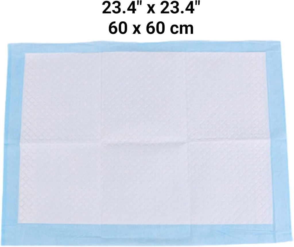 Premium Ultra Absorbent Gel Pee Pads 23"X23", 6 Layers of Protection (40 Count)