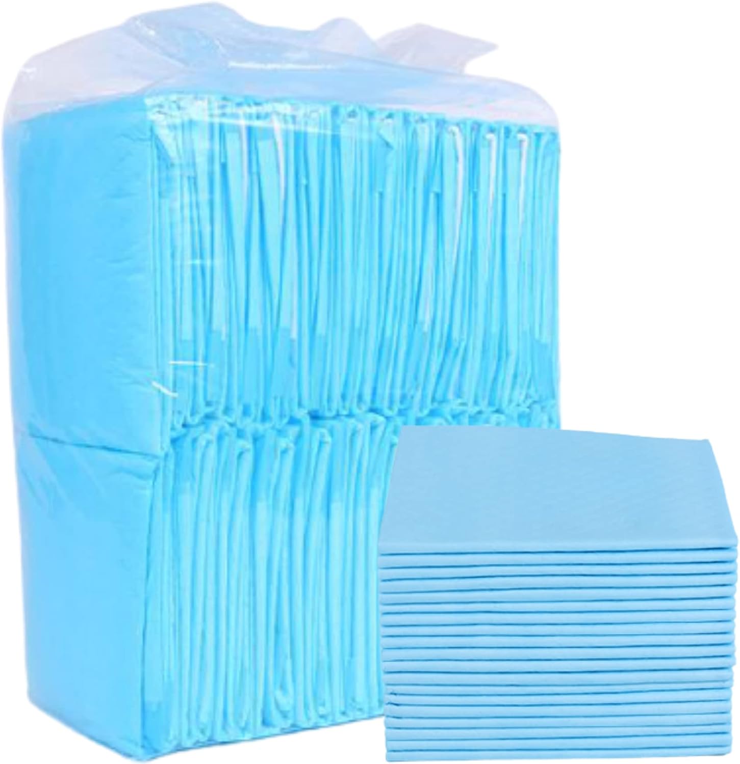 Premium Ultra Absorbent Gel Pee Pads 23"X23", 6 Layers of Protection (40 Count)