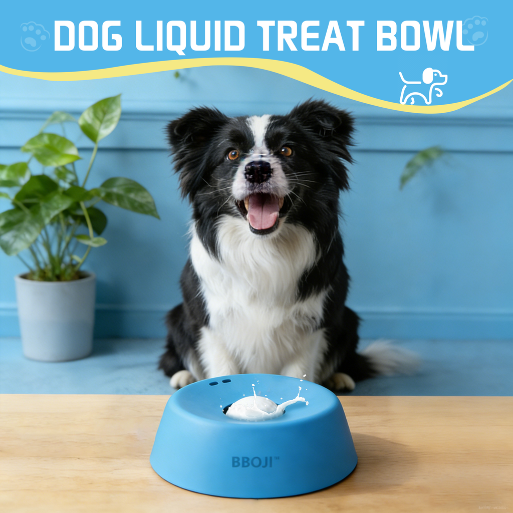 🐾BBOJI™ Vet-Recommended Slow Feeder Bowl for Dogs & Cats - Interactive Anti-Gulping Pet Dish for Healthy Tummies