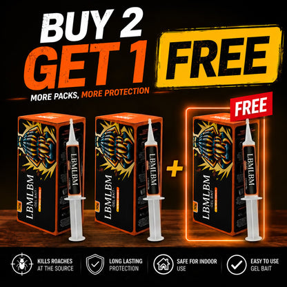 🔥Limited-Time Offer – Save 50% Today🔥LBMLBM Cockroach Gel Bait (New Upgraded Formula)