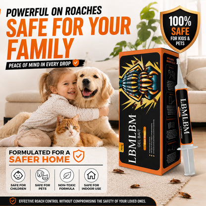 🔥Limited-Time Offer – Save 50% Today🔥LBMLBM Cockroach Gel Bait (New Upgraded Formula)
