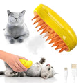 ✨Skavix™ FluffyMist Spritz Cat Brush | Nano Mist Grooming, Hairball Prevention & Massage for All Hair Types